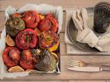 Tomates farcies au Boulgour & Poivrons farcis au Riz à la Turque