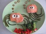 Pour enfants : La méduse et le crabe