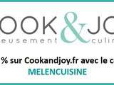 Nouveau partenaire cook and joy vous offre 10% de réduction sur le site