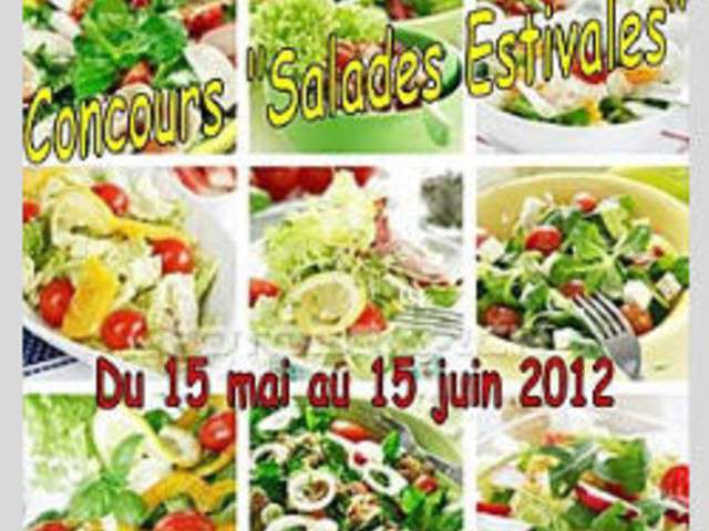 Recettes de Salade aux jambon