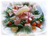 Salade de saumon à l'ananas