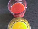 Nectar de mangue/orange et ses déclinaisons