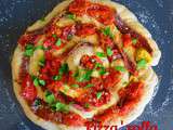 Pizza’rolla! ou une pizza aux airs de foccacia escargotée