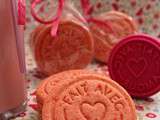 Biscuits rose pour octobre rose