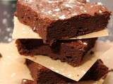 Brownies chocolat framboise