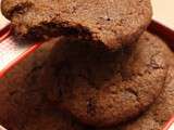 Chewy double chocolate cookies de chez GÜ (de chez Manue)