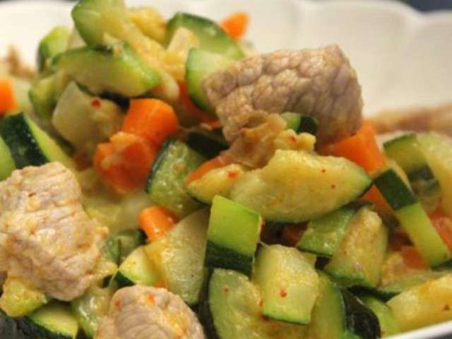 Recettes De Saute De Veau Et Courgettes