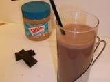Milk-shake chocolat - beurre de cacahuètes