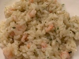 Risotto aux crevettes