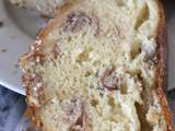 Cake à la mozzarella, jambon du pays et comté