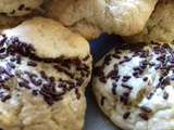 Cookies à la lavande bio et aux vermicelles au chocolat