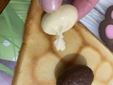 Crêpes aux œufs de Pâques
