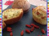 Muffins aux baies de Goji et graines de pavot
