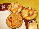 Muffins bacon au saint nectaire et ses carrés de mimolette