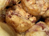 Muffins salés aux chips de bacon et de jambon