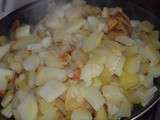 Pommes de terre à la poêle au safran