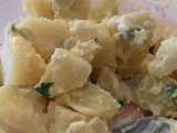 Salade de pommes de terre tièdes au persil