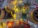 Table de Noël 2021 ses décorations et pleins de sujets bois