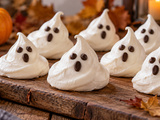 Fantômes en meringue : la recette facile d’Halloween pour les enfants