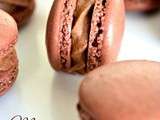 Macaron Chocolat - Ganache Chocolat Caramel
