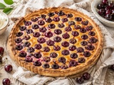 Tarte aux cerises maison : la recette traditionnelle de saison