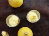Crème dessert à la bergamote (citron)