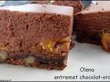 Olena (entremet chocolat - orange)