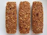 Barres de céréales hyperprotéinées au muesli chocolat et aux graines de Chia (sans sucre)