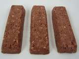 Barres de céréales hyperprotéinées crues cacao sésame (sans sucre et sans cuisson)
