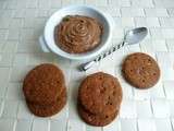 Biscuits hyperprotéinés fourrés chocolat praliné noisette