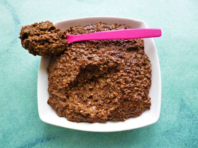 Porridge chocolat banane substitut de repas minceur complet I Nuviline