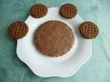 Cookie cru diététique au cacao et au son d'avoine avec Konjac cuisine (sans cuisson)