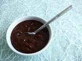 Crème dessert chocolatée allégée à la gomme de tara pour seulement 10 kcalories (sans oeufs ni sucre ni beurre)