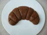  croissant-gâteau  géant hyperprotéiné café et chocolat aux flakes complets et au psyllium (sans beurre)