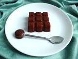 Flan-mini-tablette diététique poire chocolat avec Confistévia
