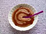 Gâteau de semoule  minceur chocolaté nappé de sauce café 0kcal (allégé, diététique, hyperprotéiné, végétarien, riche en fibres)