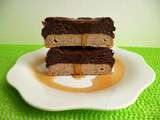 Muffin marbré vanille cacahuète chocolat au chia et au psyllium (hyperprotéiné, diététique, végétarien et très riche en fibres)