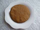 Pancake allégé au caramel et au konjac (diététique, riche en fibres, sans oeufs ni beurre ni sucre ajouté)