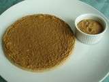 Pancake hyperprotéiné Chi-Café et son nappage Chi-Café (sans sucre et sans matières grasses)