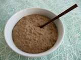 Risotto de perles de konjac et sa sauce cappuccino protéinée à seulement 120 kcal (diététique, sans sucre et riche en fibres)