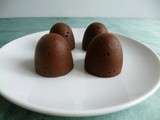 Rochers chocolat diététiques au konjac et aux billettes épeautre son d'avoine (sans sucre ni beurre)