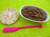 Tartinade diététique allégée saveur brownie chocolaté (végétarien, hyperprotéiné, sans oeuf ni beurre ni sucre, riche en fibres)