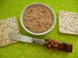 Tartinade végane noisette aux protéines de riz brun à seulement 70 kcal (diététique, sans gluten ni sucre ni beurre ni lait)