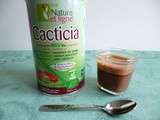 Yaourts maison diététiques au cacao avec Cacticia et stévia (sans sucre)