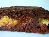 Moelleux Choco-Banane (sans oeufs, sans lactose)