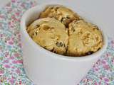 Battle Food #23 : Yaourt glacé goût cookies & pépites de chocolat [Chocolate chunk cookie dough frozen yogurt]