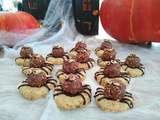 Biscuits araignées d'Halloween