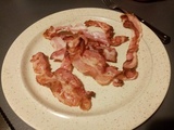 Bacon ou poitrine fumée croustillant (crispy bacon comme aux usa)