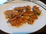 Beignets de courgettes façon tempura