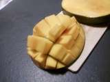 Comment préparer une mangue (technique du hérisson)